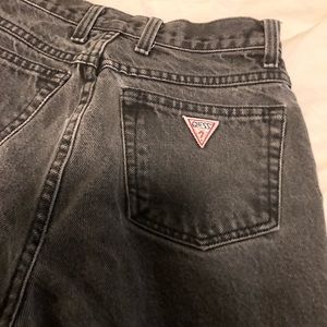 Vintage Y2K Guess Georges Marciano Black Jeans